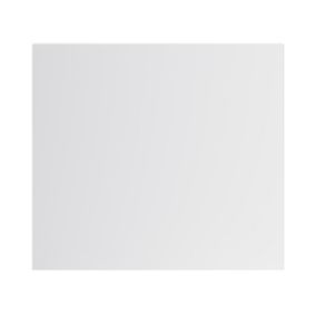 GoodHome Garcinia Gloss light grey Bi-fold Cabinet door (W)400mm (H)356mm (T)19mm