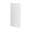 GoodHome Garcinia Gloss light grey integrated handle 70:30 Larder/Fridge freezer Cabinet door (W)600mm (H)1287mm (T)19mm