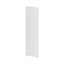 GoodHome Garcinia Gloss light grey integrated handle Tall wall Cabinet door (W)250mm (H)895mm (T)19mm