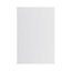 GoodHome Garcinia Gloss light grey slab End panel (H)900mm (W)610mm