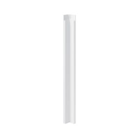 GoodHome Garcinia Gloss light grey Standard Corner post, (W)59mm (H)715mm