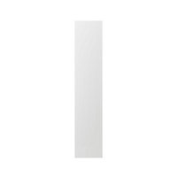 GoodHome Garcinia Gloss white integrated handle Tall larder Cabinet door (W)300mm (H)1467mm (T)19mm