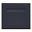 GoodHome Garcinia Matt navy blue shaker Drawer front, bridging door & bi fold door, (W)400mm (H)356mm (T)20mm