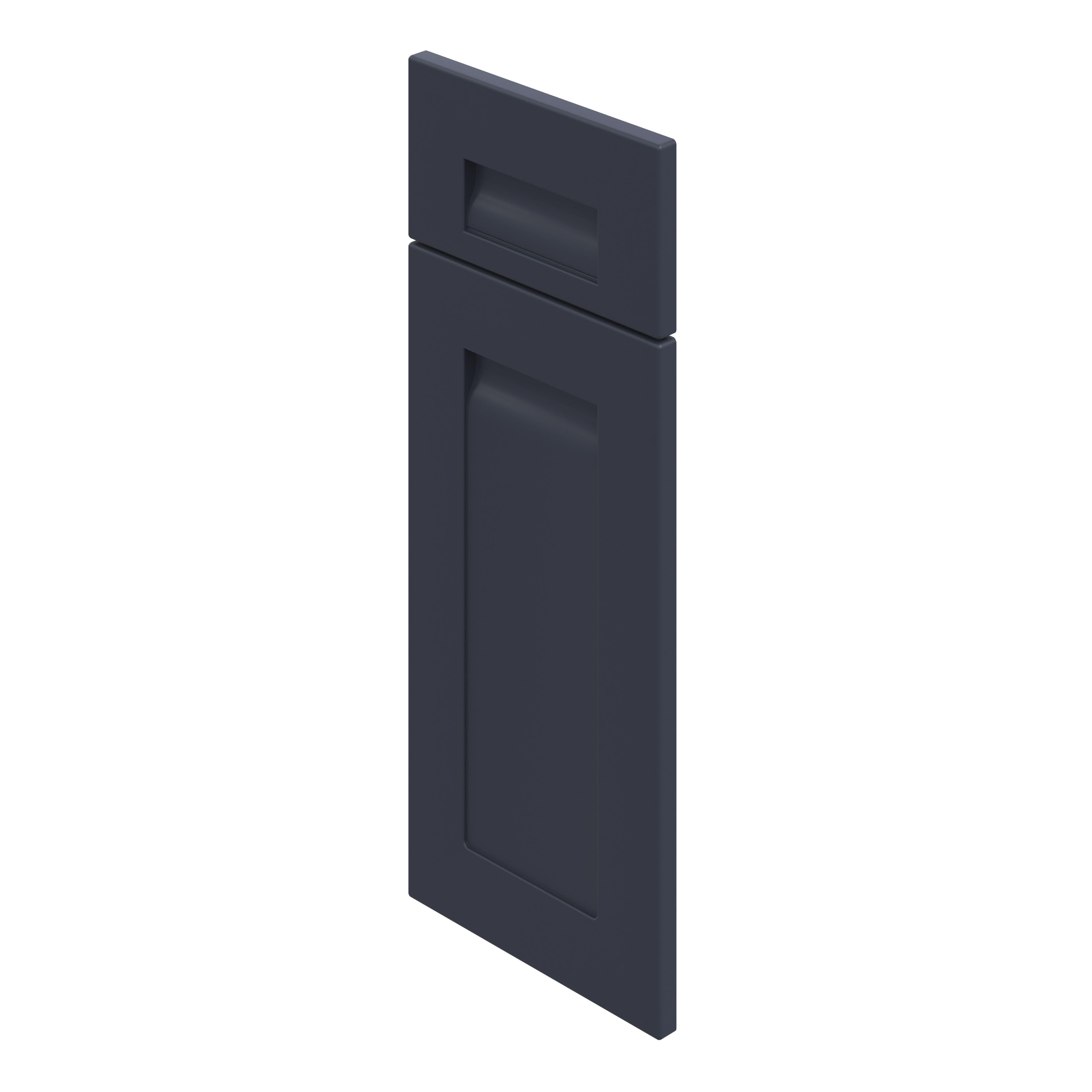 GoodHome Garcinia Matt navy blue shaker Drawerline door & drawer front, (W)300mm (H)715mm (T)20mm