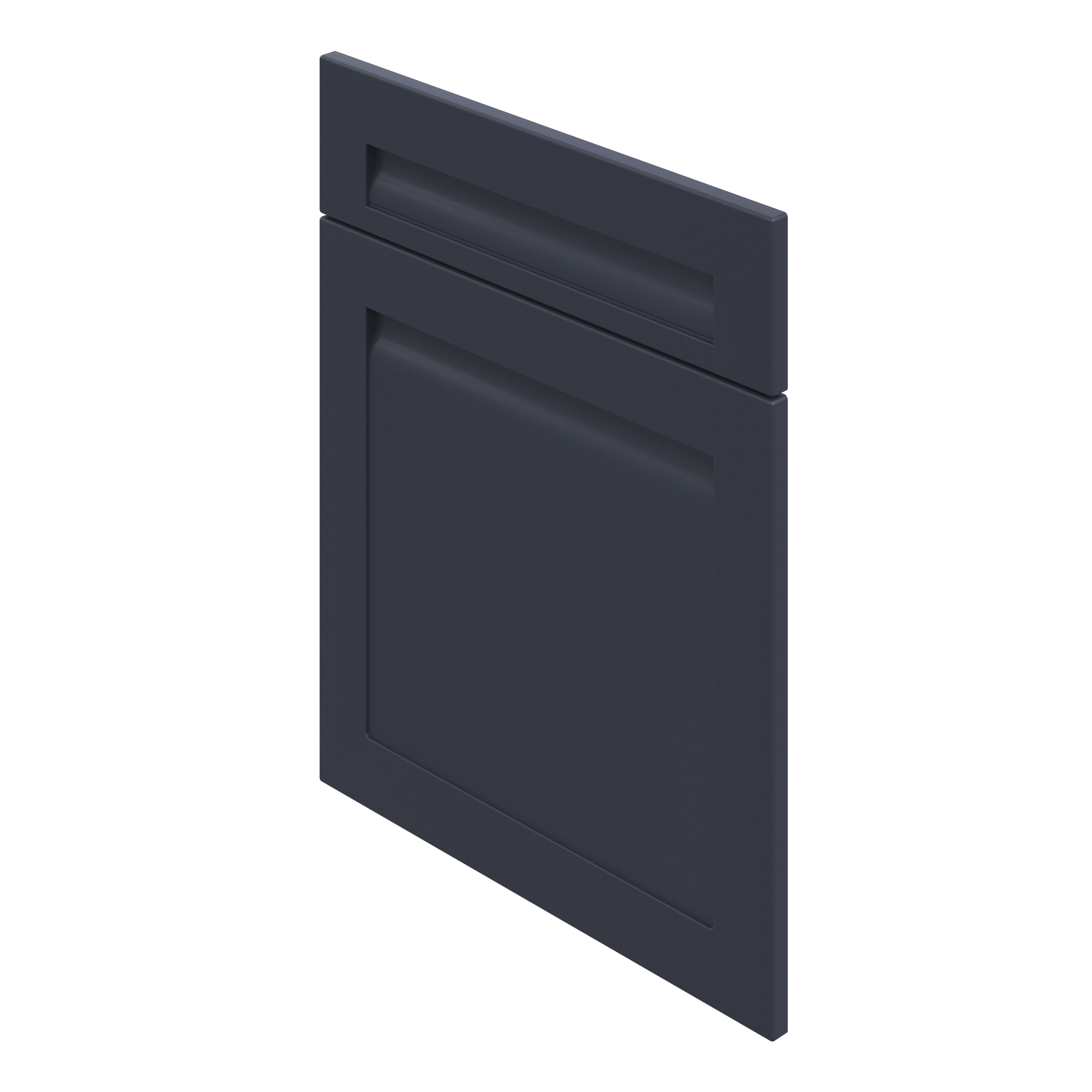 GoodHome Garcinia Matt navy blue shaker Drawerline door & drawer front, (W)600mm (H)715mm (T)20mm