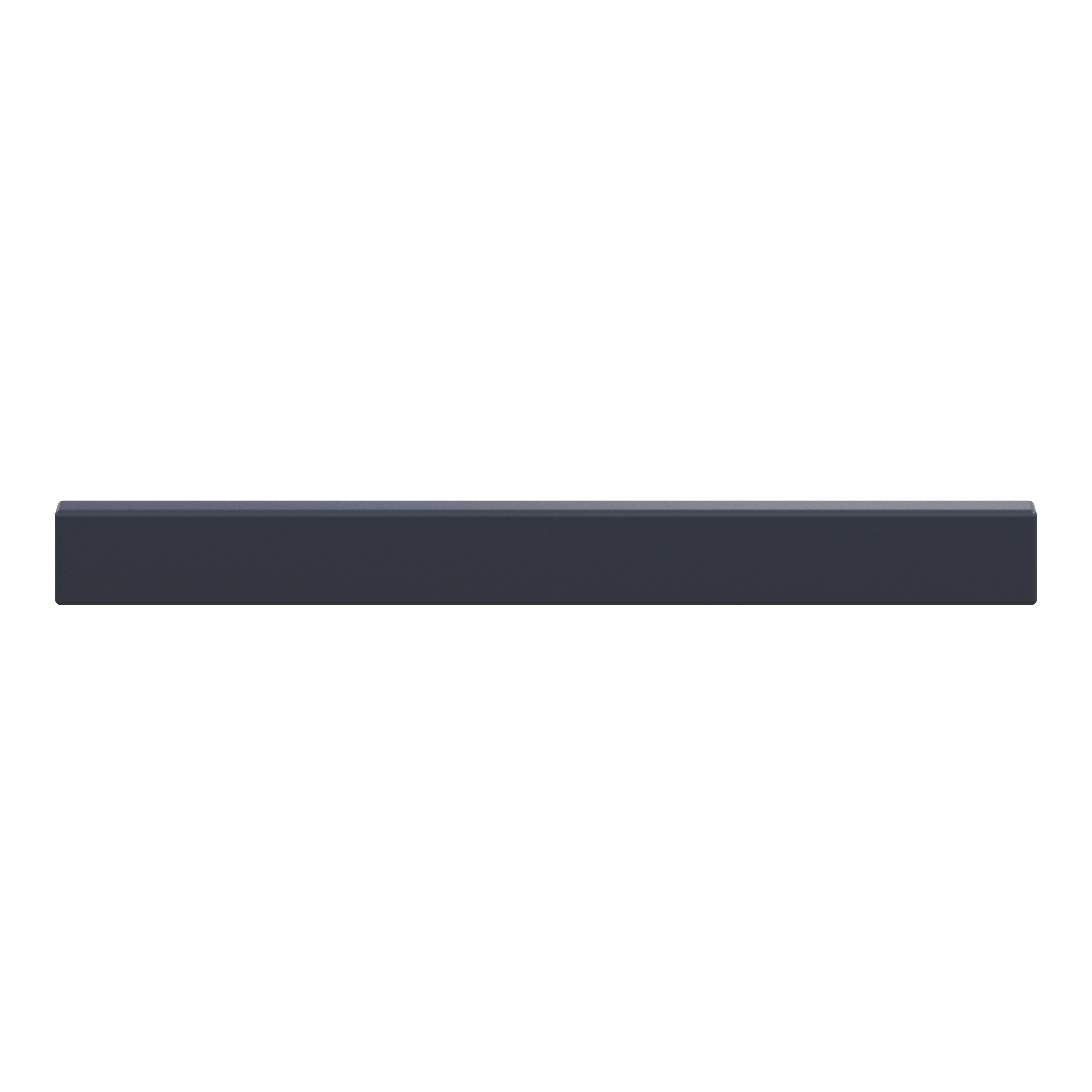 GoodHome Garcinia Matt Navy blue shaker Standard Appliance Front edge panel (H)58mm (W)597mm