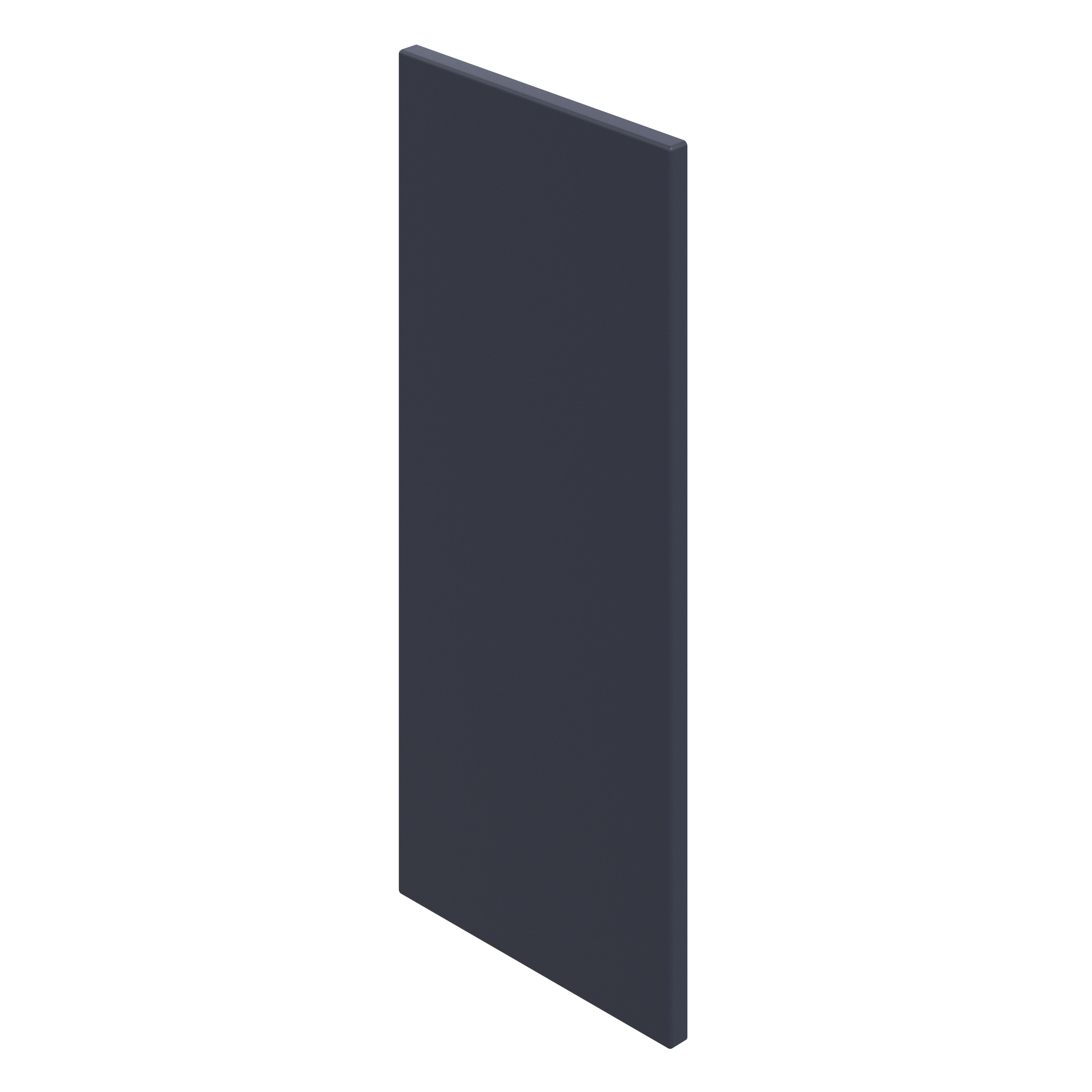 GoodHome Garcinia Matt Navy blue Standard Wall end panel (H)720mm (W)320mm