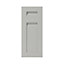 GoodHome Garcinia Matt stone integrated handle shaker Drawerline Cabinet door, (W)300mm (H)715mm (T)20mm