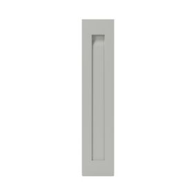 GoodHome Garcinia Matt stone integrated handle shaker Highline Cabinet door (W)150mm (H)715mm (T)20mm