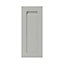 GoodHome Garcinia Matt stone integrated handle shaker Highline Cabinet door (W)300mm (H)715mm (T)20mm