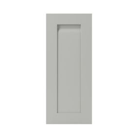 GoodHome Garcinia Matt stone integrated handle shaker Highline Cabinet door (W)300mm (H)715mm (T)20mm