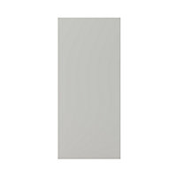 GoodHome Garcinia Matt stone integrated handle shaker Standard End panel (H)720mm (W)320mm