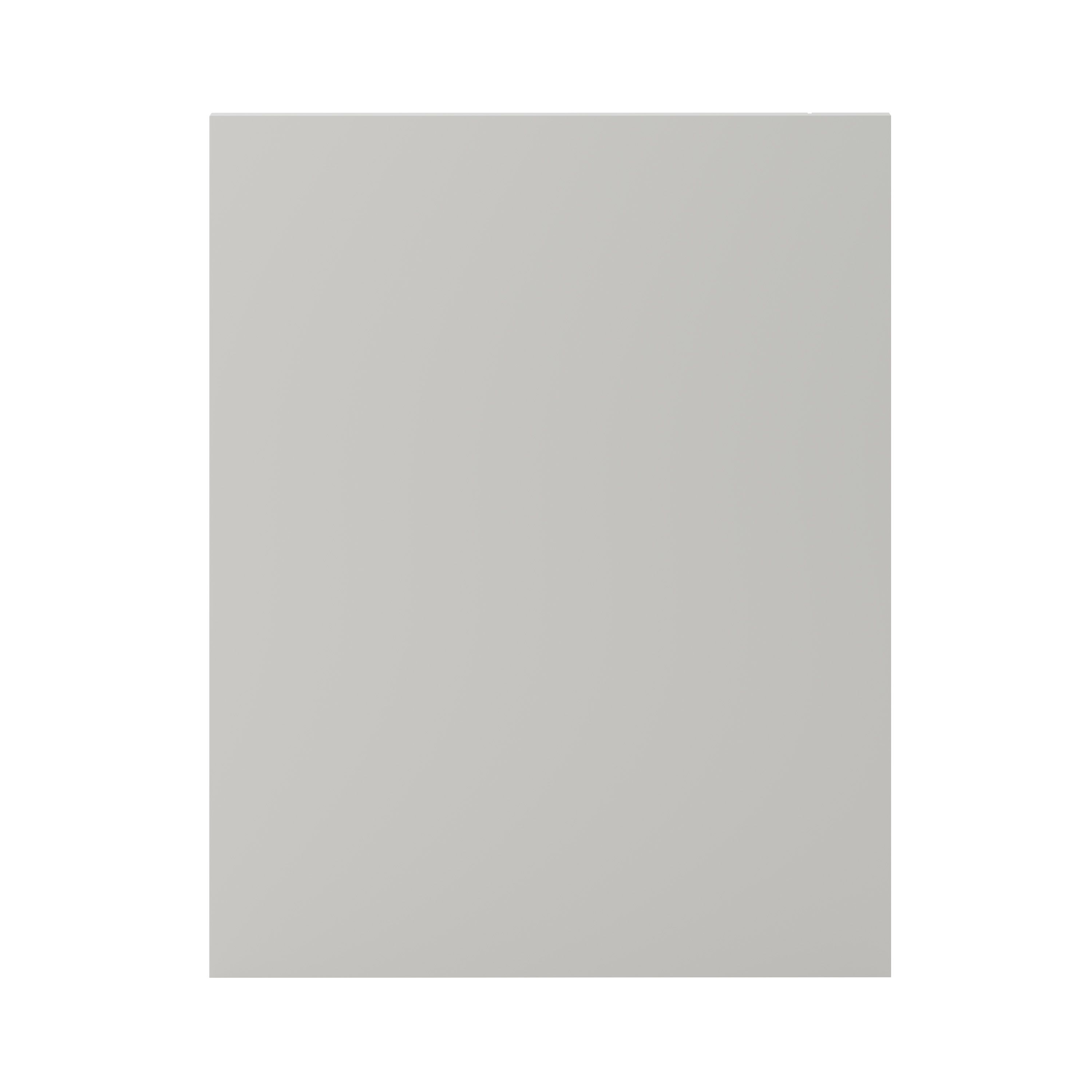 GoodHome Garcinia Matt stone integrated handle shaker Standard End panel (H)720mm (W)570mm