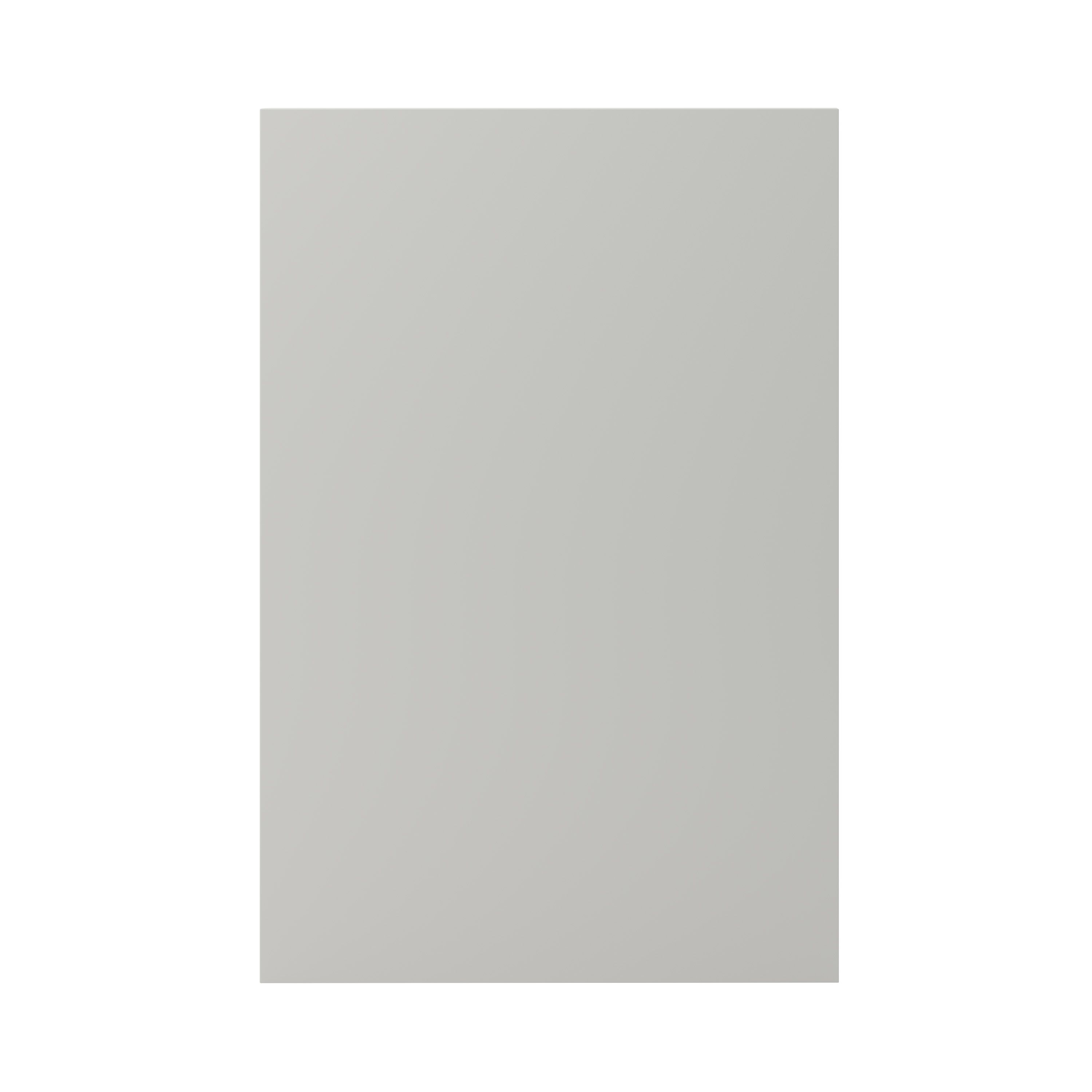 GoodHome Garcinia Matt stone integrated handle shaker Standard End panel (H)900mm (W)610mm