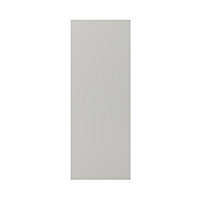 GoodHome Garcinia Matt stone integrated handle shaker Standard End panel (H)960mm (W)360mm