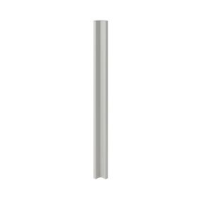 GoodHome Garcinia Matt stone integrated handle shaker Tall Wall corner post, (W)59mm (H)895mm