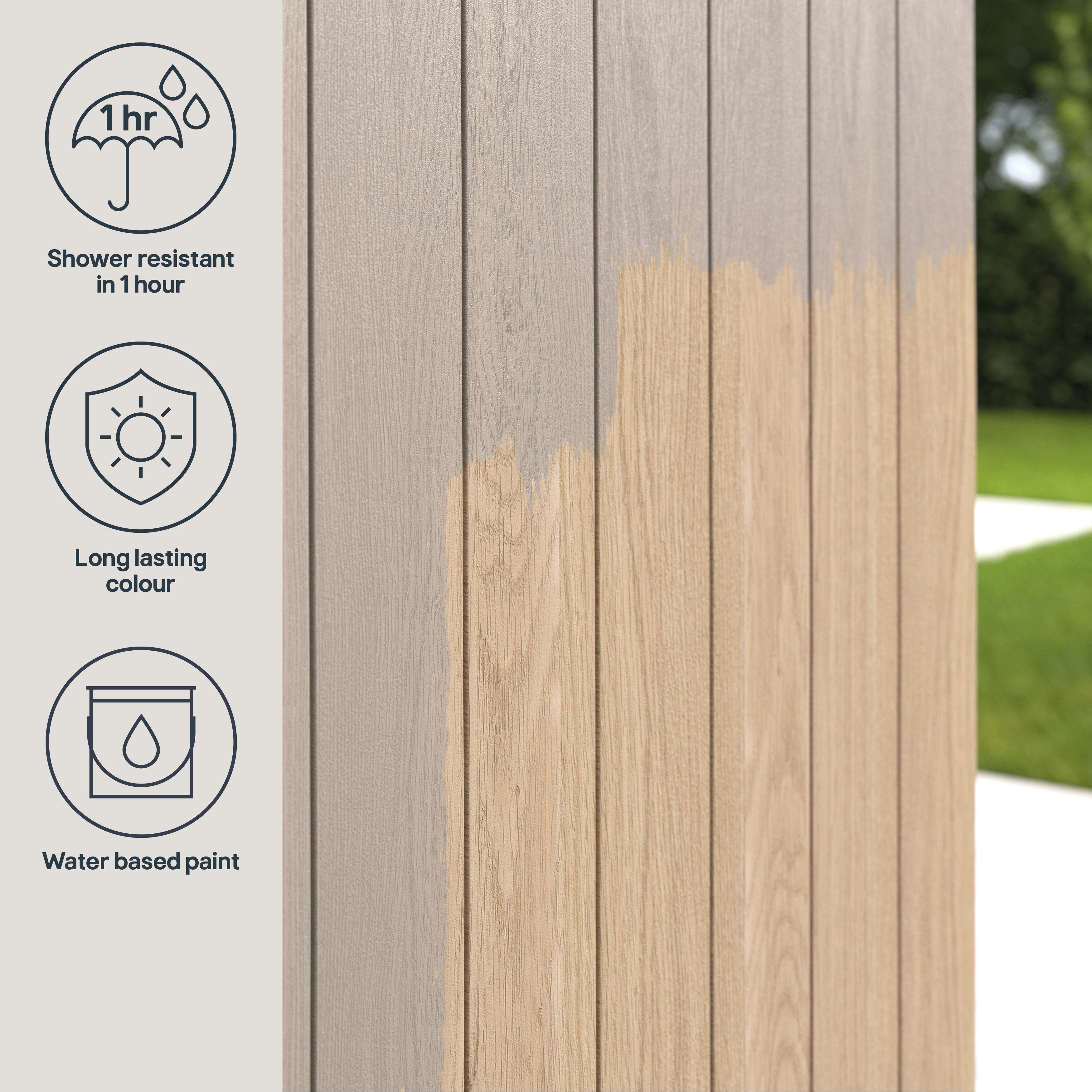 GoodHome Garden Colours Porto Alegre Matt Multi-surface paint, 750ml