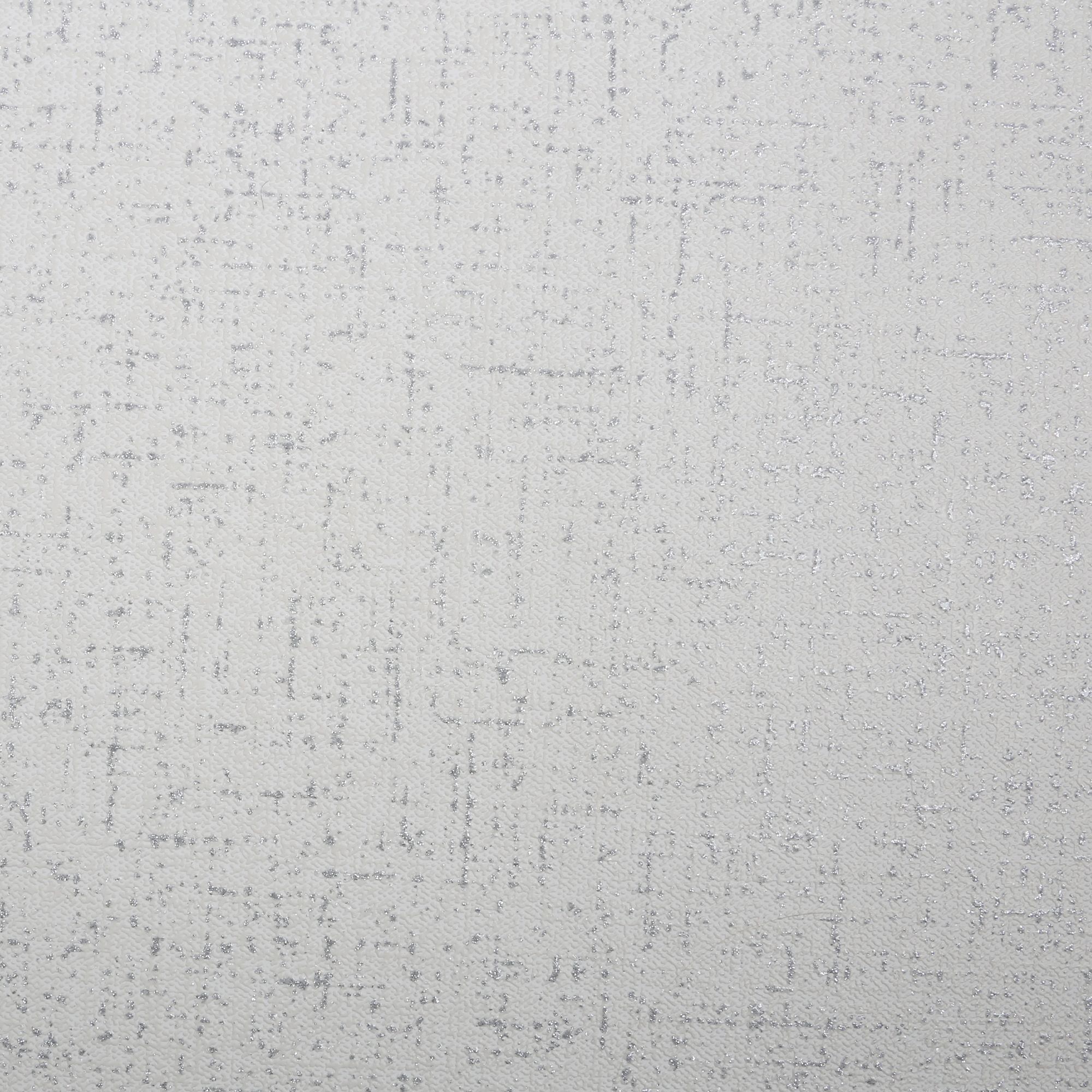 GoodHome Gazania White Glitter effect Textured Wallpaper