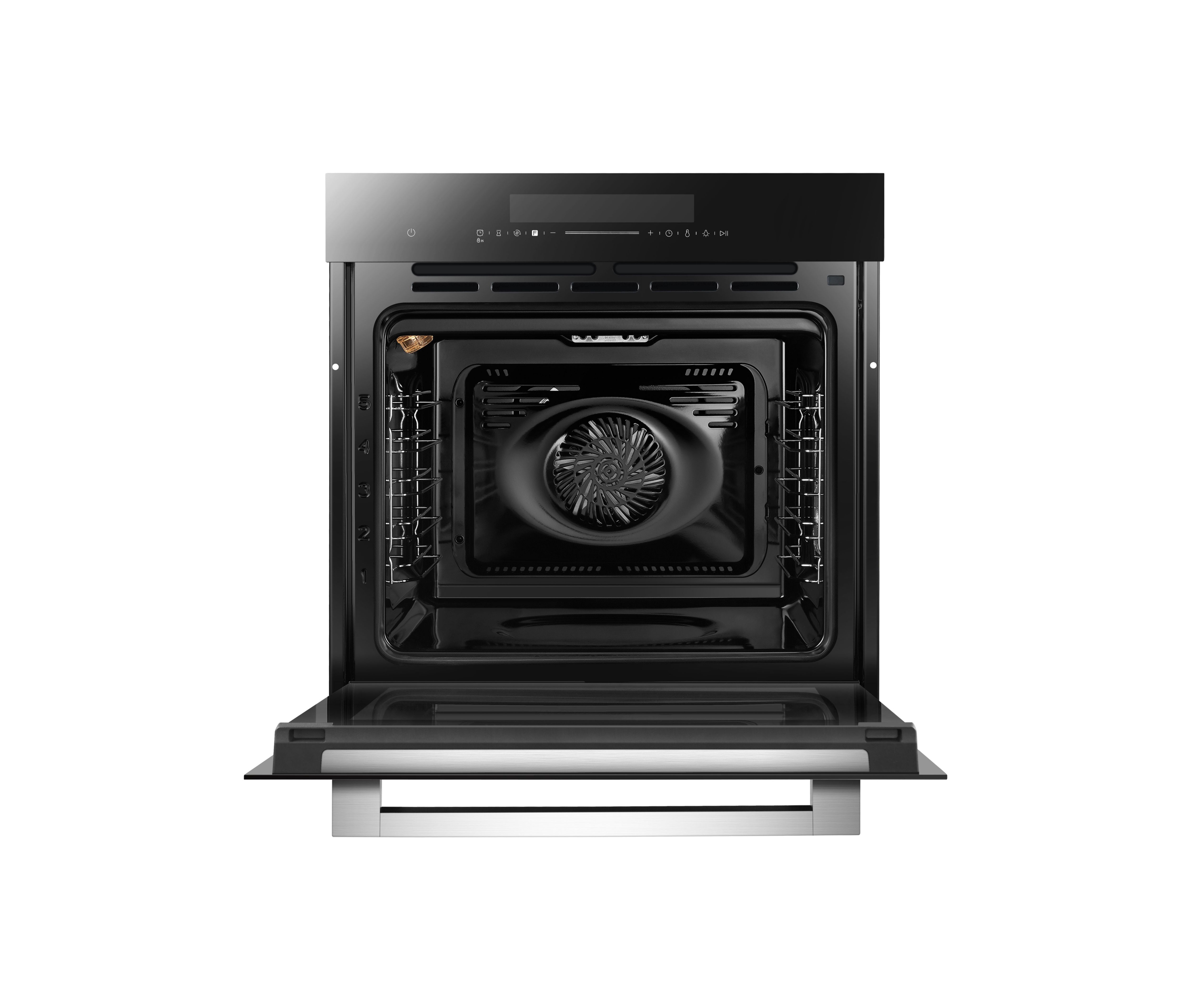 GoodHome GHMOVTC72 Built-in Single Multifunction Oven - Gloss black