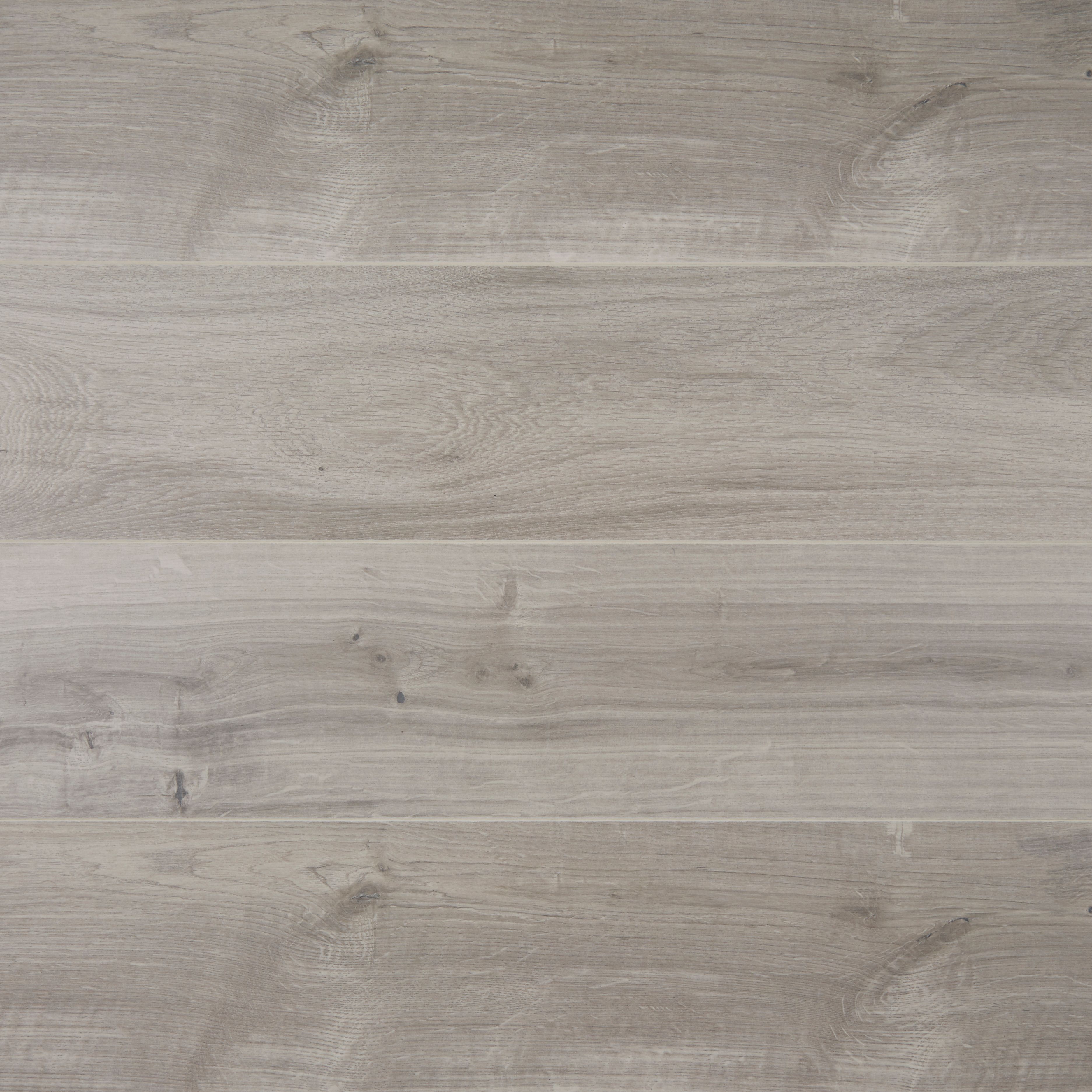 GoodHome Gladstone Grey wood Laminate Flooring, 1.996m²