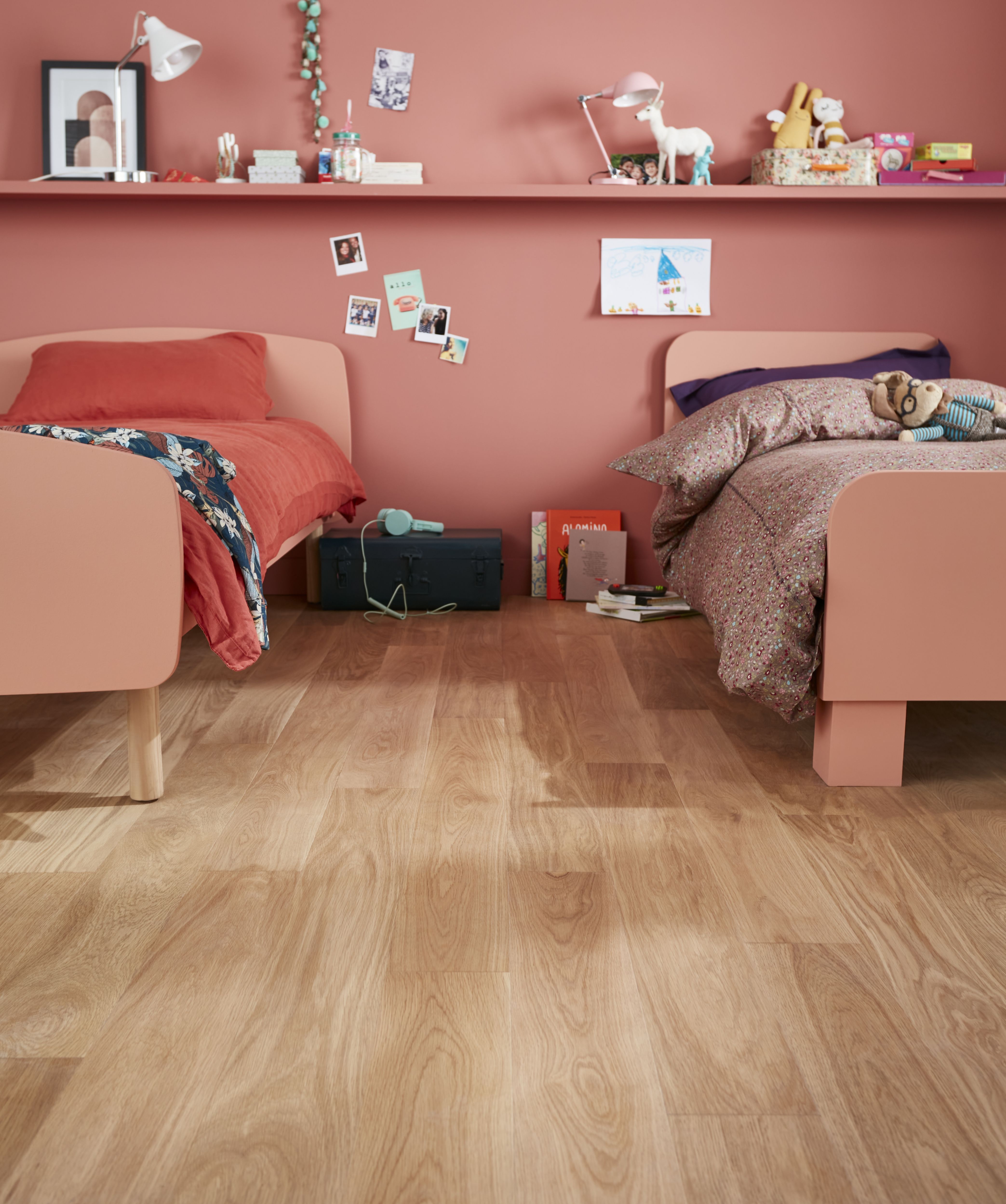GoodHome Gosford Natural wood effect Wood Engineered Real wood top layer flooring, 0.99m²