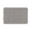 GoodHome Graphene Stone grey Polyester Anti-slip Bath mat (L)800mm (W)500mm