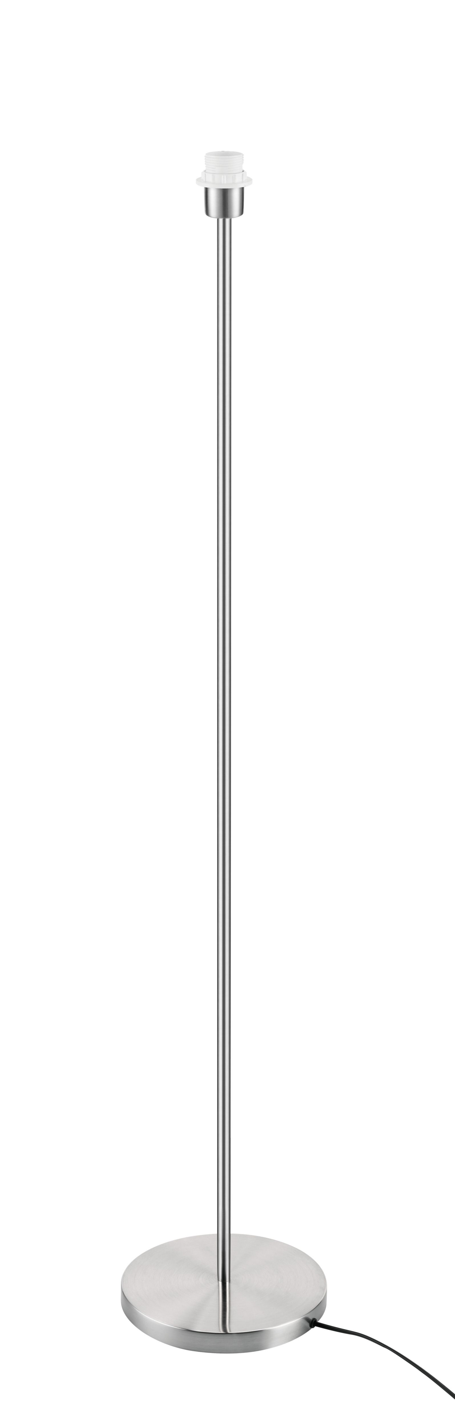 GoodHome Guiterne Brushed Chrome effect Floor lamp base