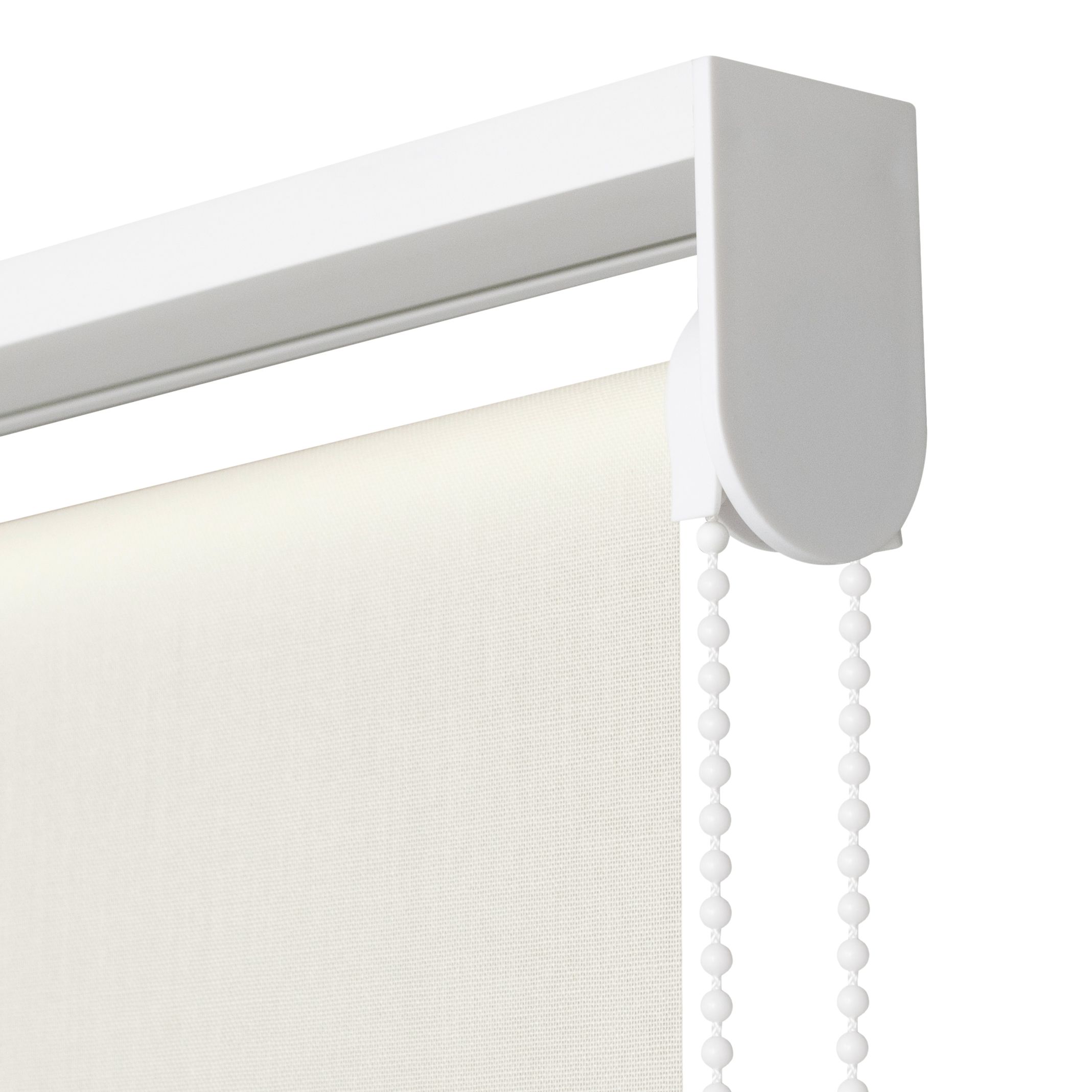 GoodHome Halo Corded Off white Daylight Roller Blind (W)160cm (L)180cm