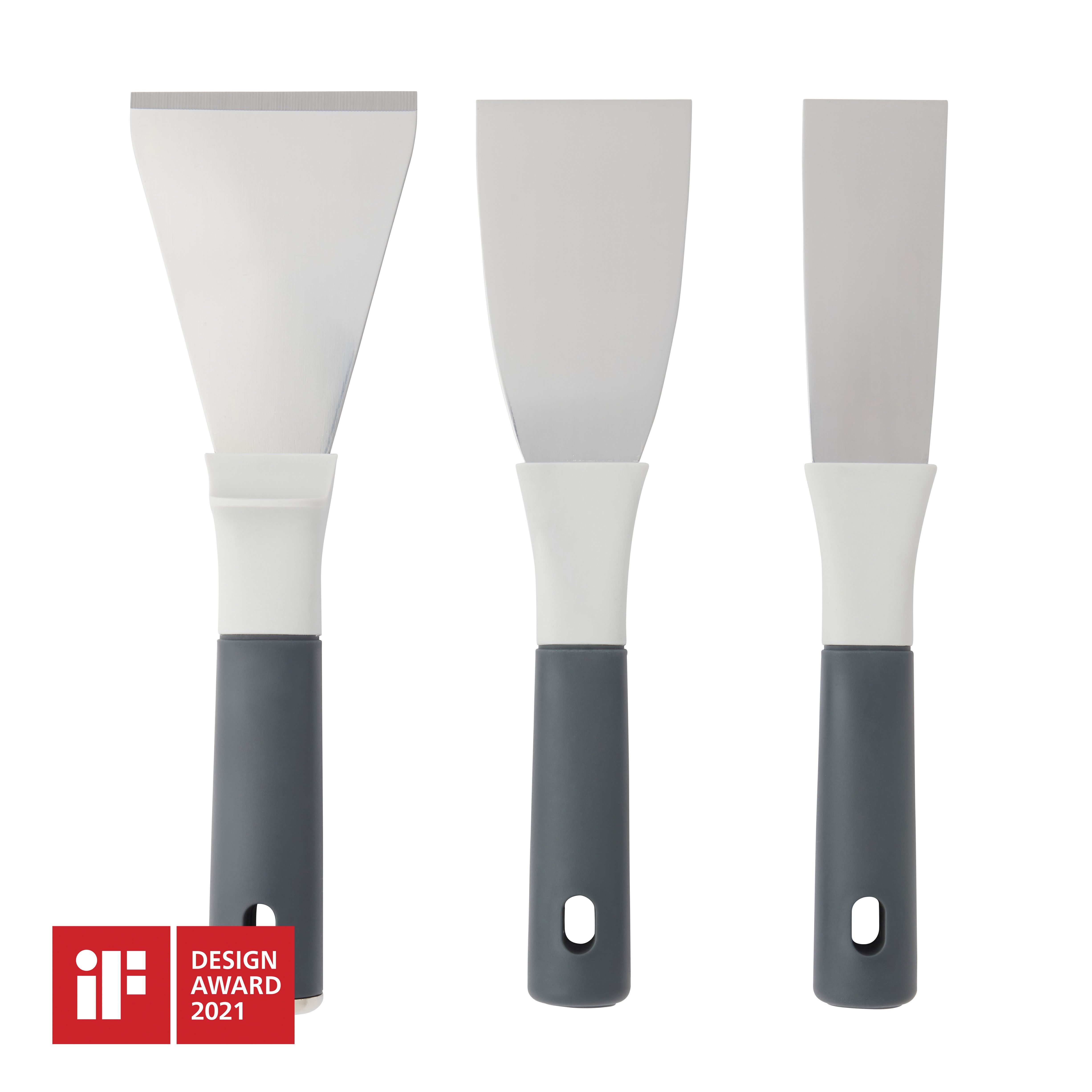 GoodHome Heavy duty Decorators knife, Pack of 3