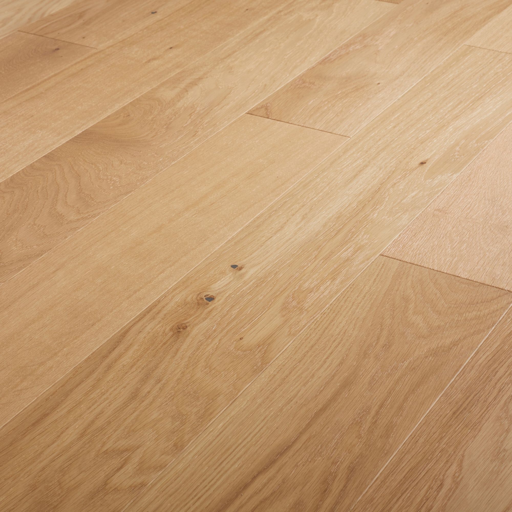 GoodHome Hedmark Natural Oak effect Wood Engineered Real wood top layer flooring, 0.99m² Pack of 7