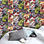 GoodHome Heimia Multicolour Avengers Smooth Wallpaper Sample