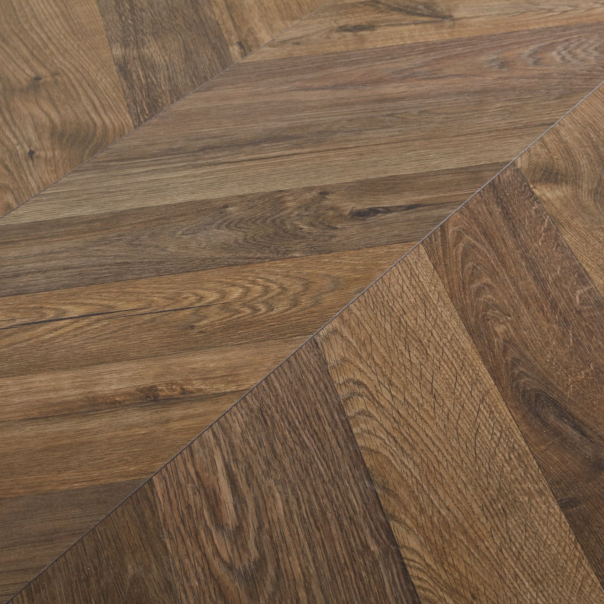 GoodHome Helston Natural Dark wood effect Laminate Flooring, 2.7m² Pack