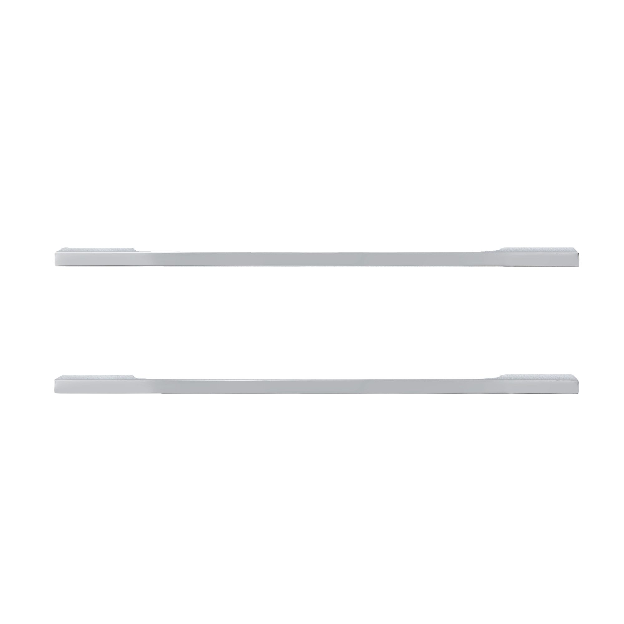 GoodHome Hikide Chrome effect Silver Kitchen cabinets Handle (L)352mm
