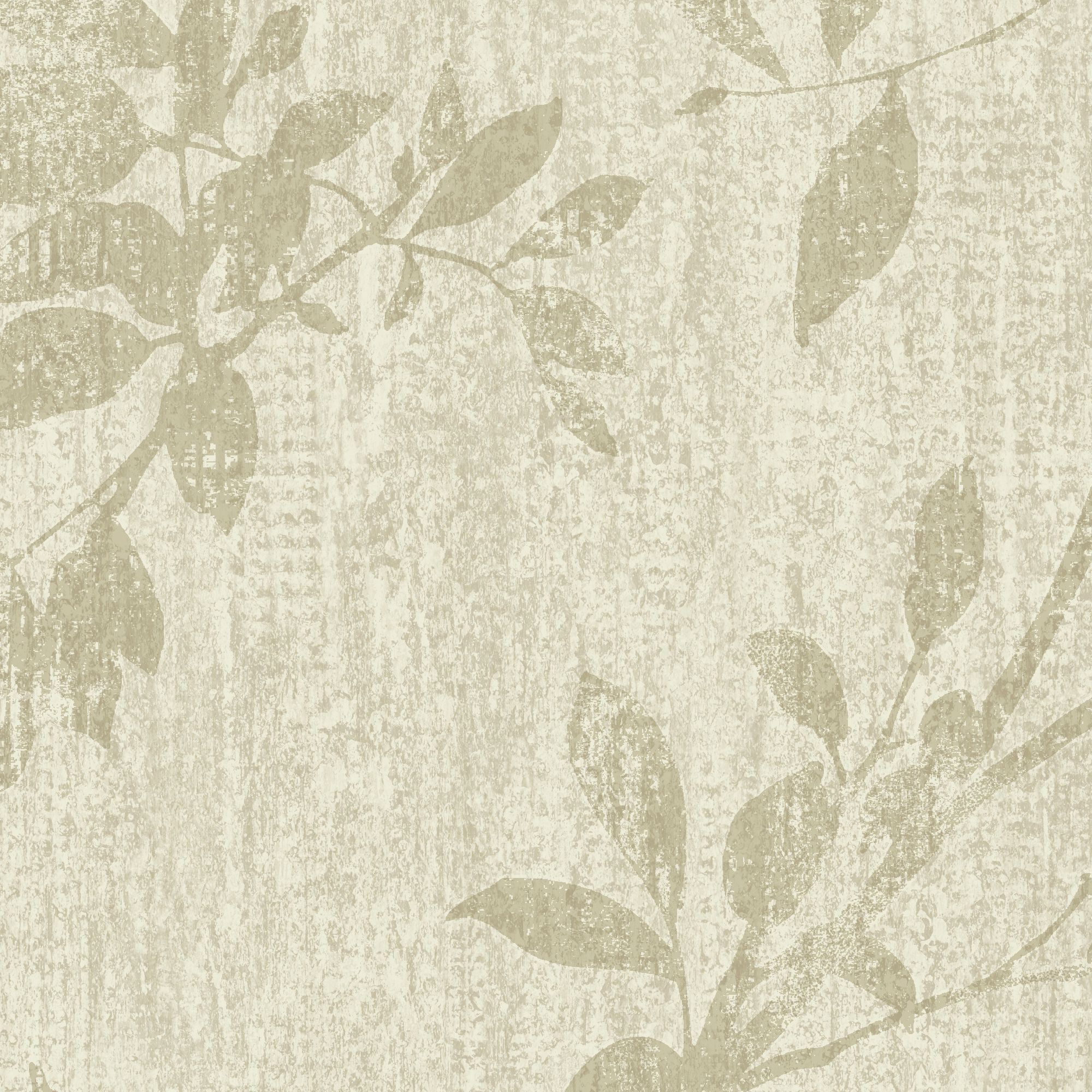 GoodHome Hirta Beige Metallic effect Floral Textured Wallpaper Sample