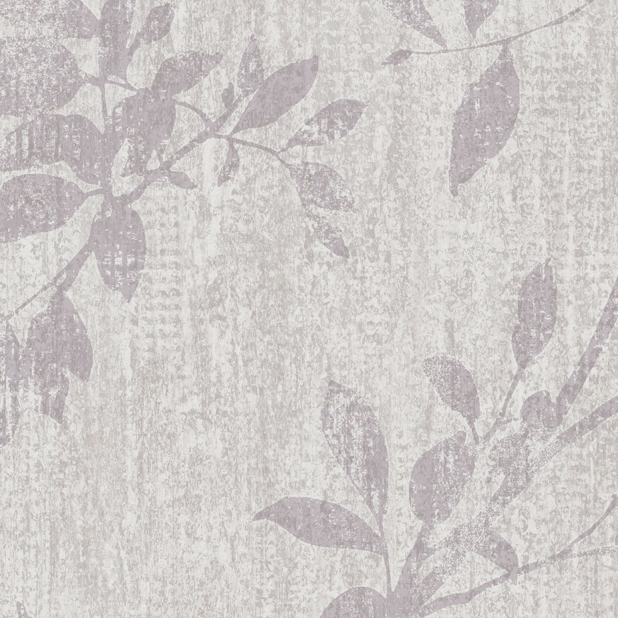GoodHome Hirta Lilac Floral Metallic effect Textured Wallpaper Sample