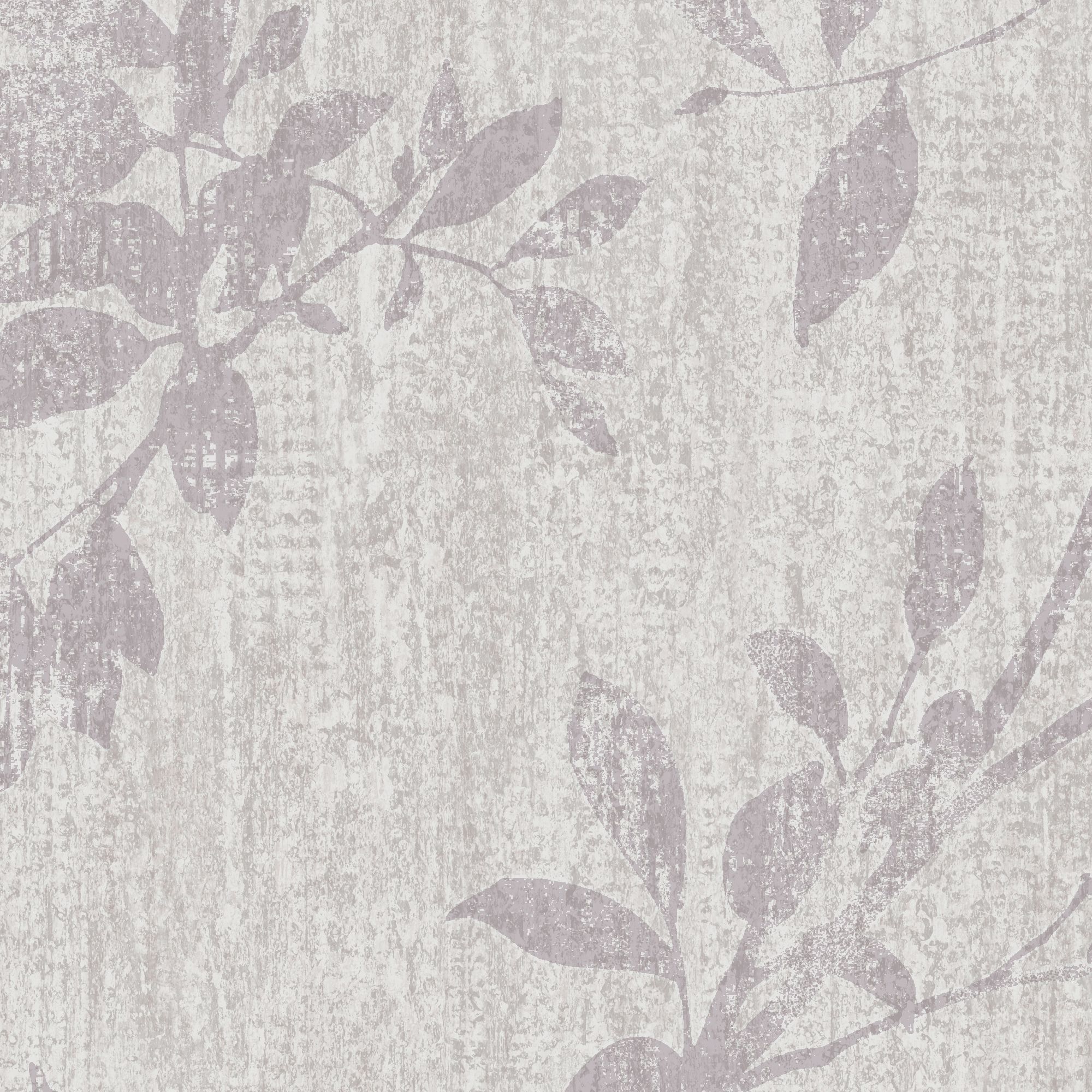 GoodHome Hirta Lilac Metallic effect Floral Textured Wallpaper Sample