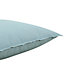 GoodHome Hiva Blue Plain Indoor Cushion (L)60cm x (W)60cm