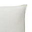 GoodHome Hiva Off white Plain Indoor Cushion (L)45cm x (W)45cm