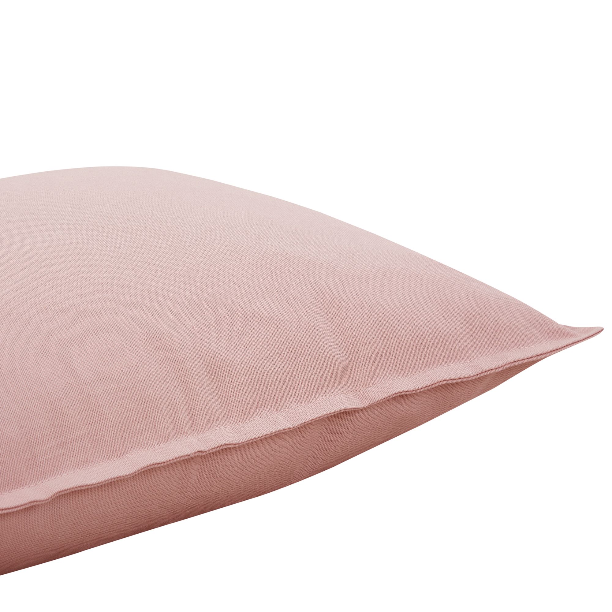 GoodHome Hiva Pink Plain Indoor Cushion (L)60cm x (W)60cm