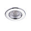 GoodHome Hodgkin Chrome effect Fixed LED Fire-rated Warm white Downlight IP65, Pack of 6