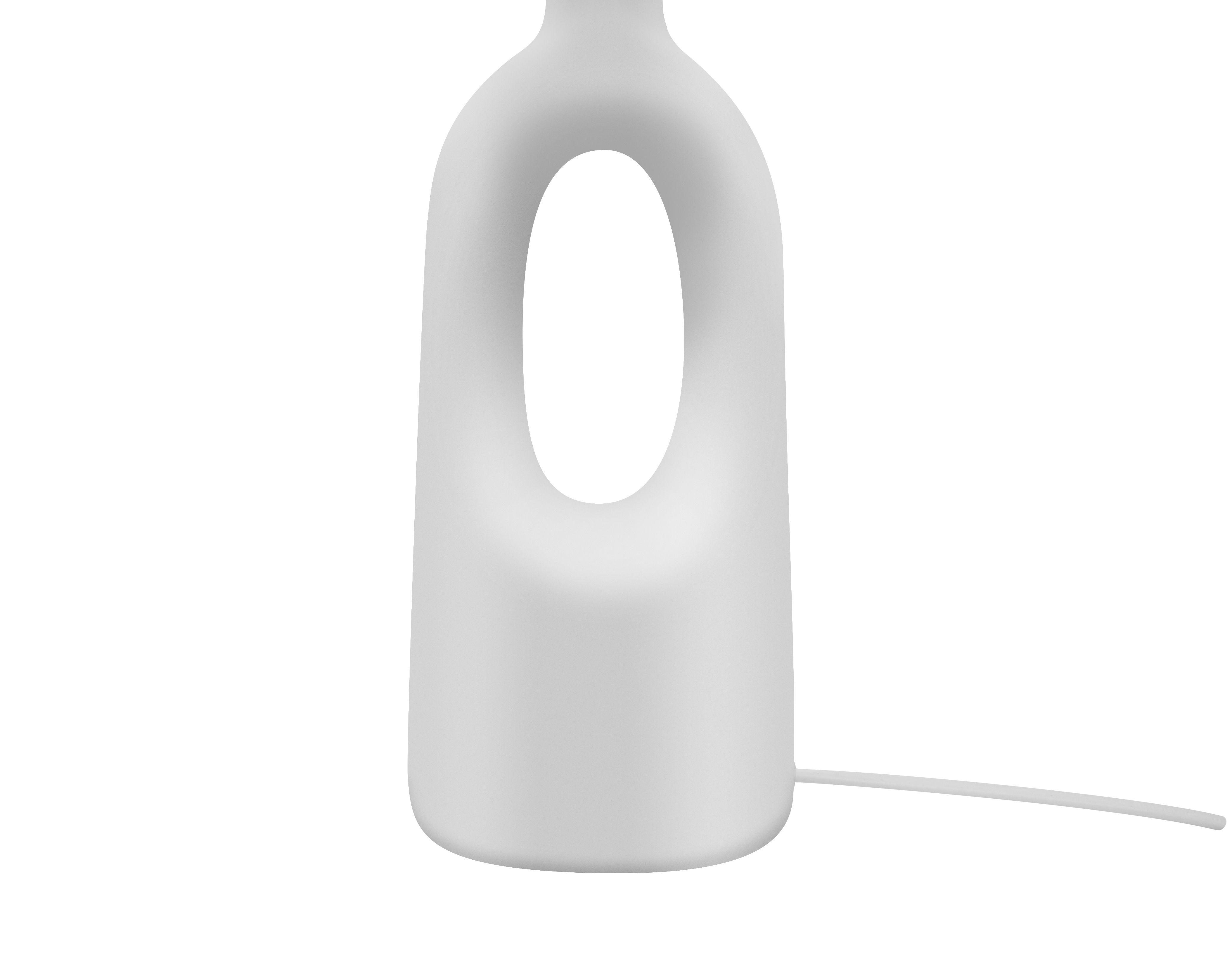 GoodHome Horley Cream Straight Table lamp