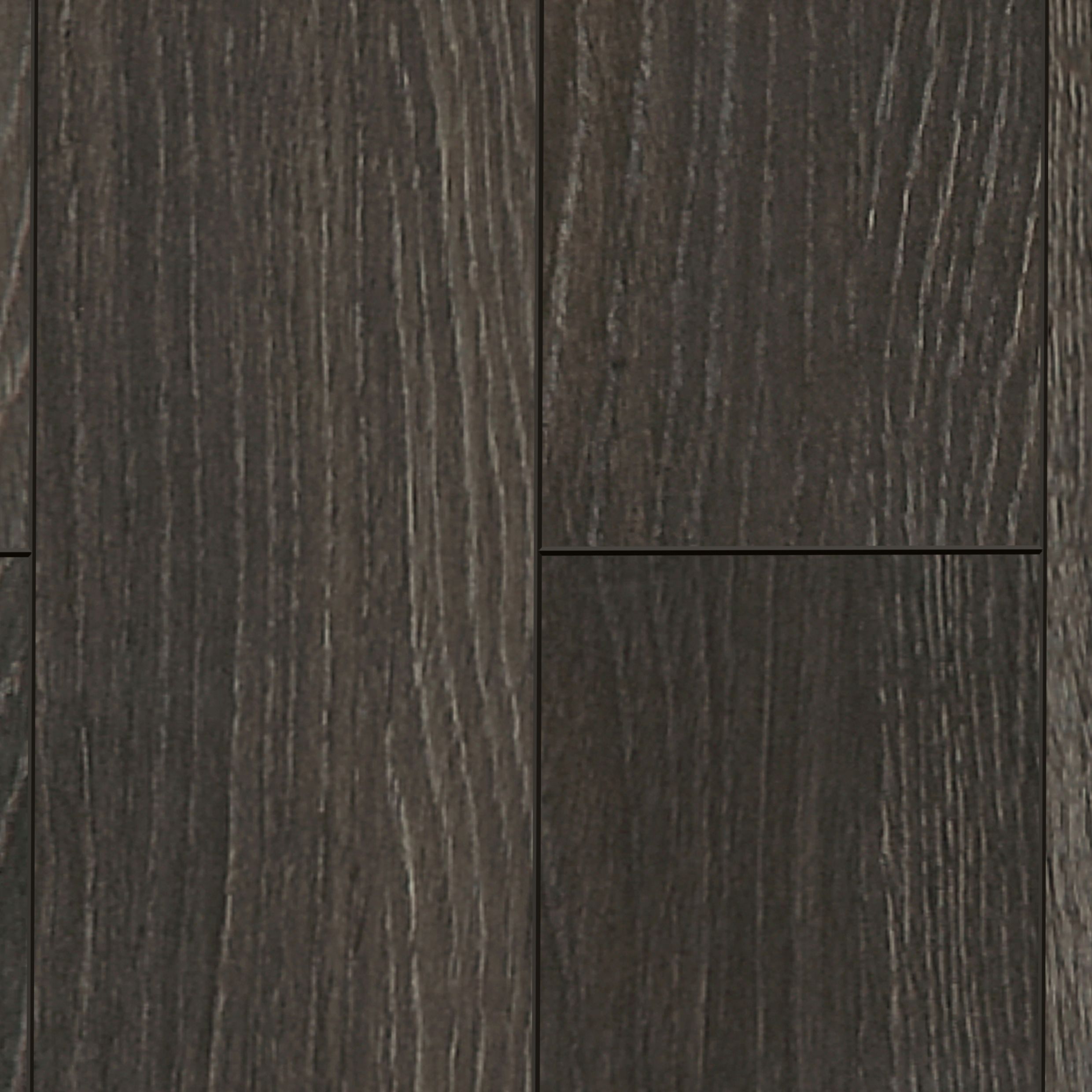 GoodHome Horsham Grey Dark wood effect Laminate Flooring, 2.058m²