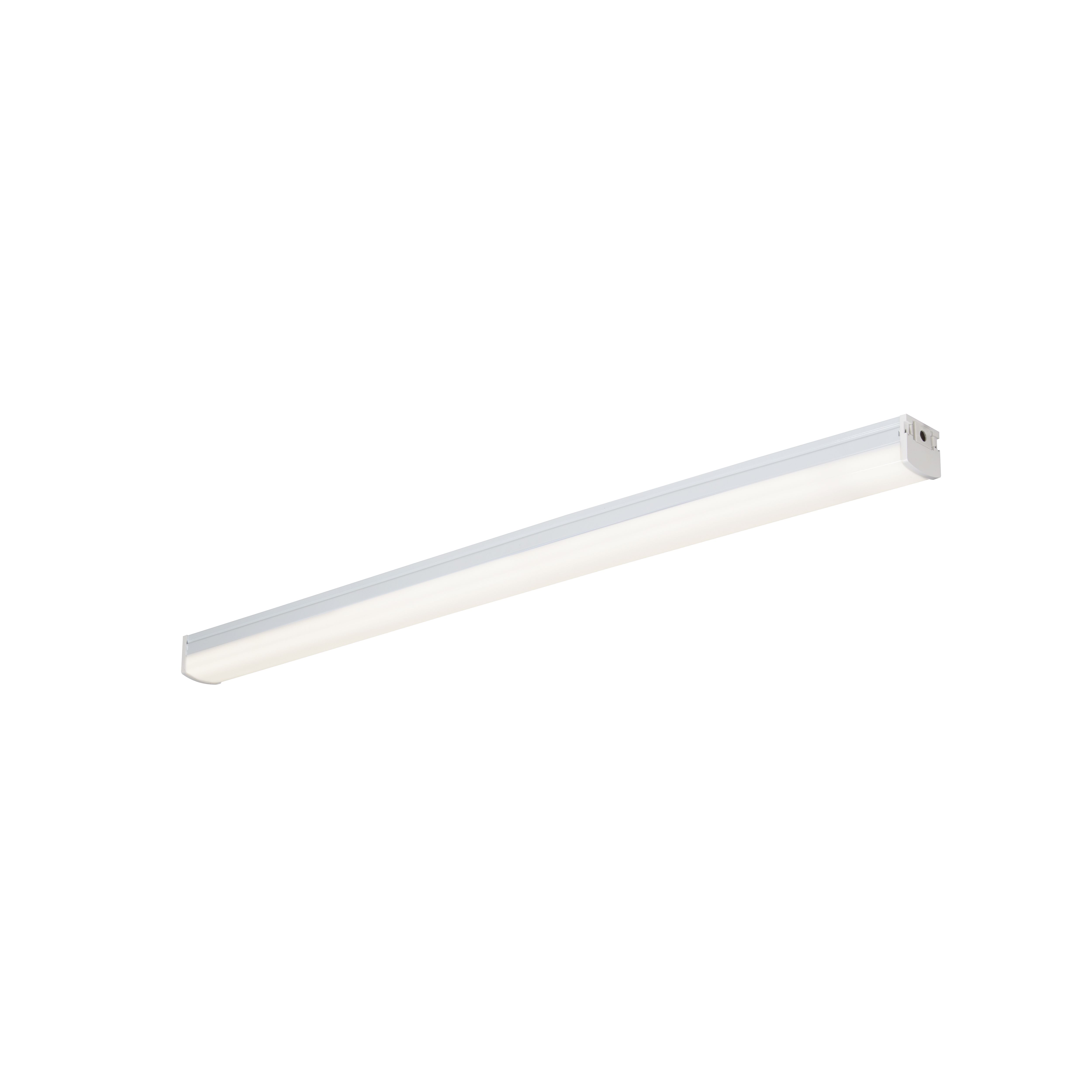 GoodHome Hovell Neutral white Integrated LED Batten 36.5W 4400lm (L)1.2m