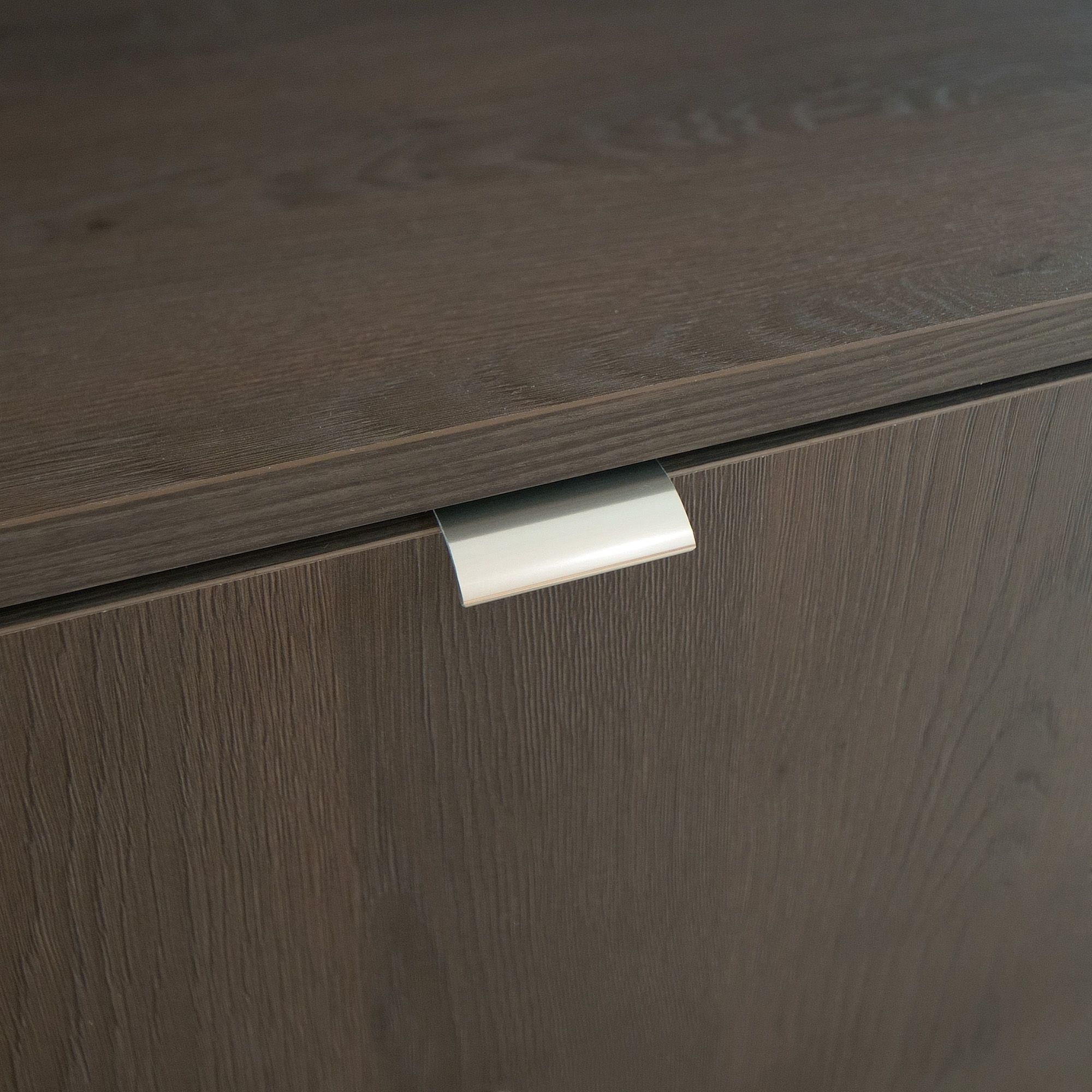 GoodHome Imandra Chrome effect Bathroom Handle (L)50cm