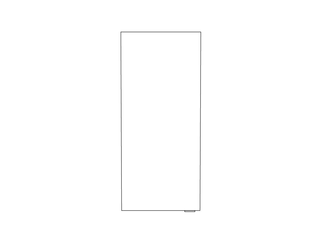 GoodHome Imandra Deep Gloss Grey Single Bathroom Wall cabinet (H)90cm (W)40cm