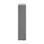 GoodHome Imandra Gloss Grey Single Deep Wall Cabinet (W)200mm (H)900mm