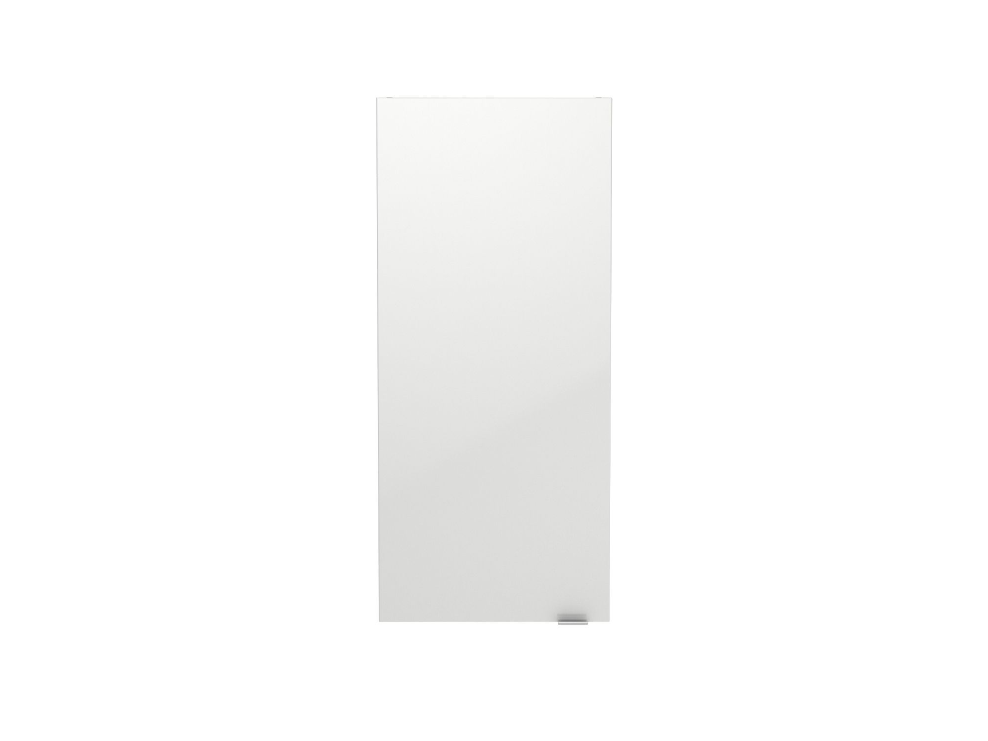 GoodHome Imandra Gloss White Single Bathroom Wall cabinet (H)90cm (W)40cm