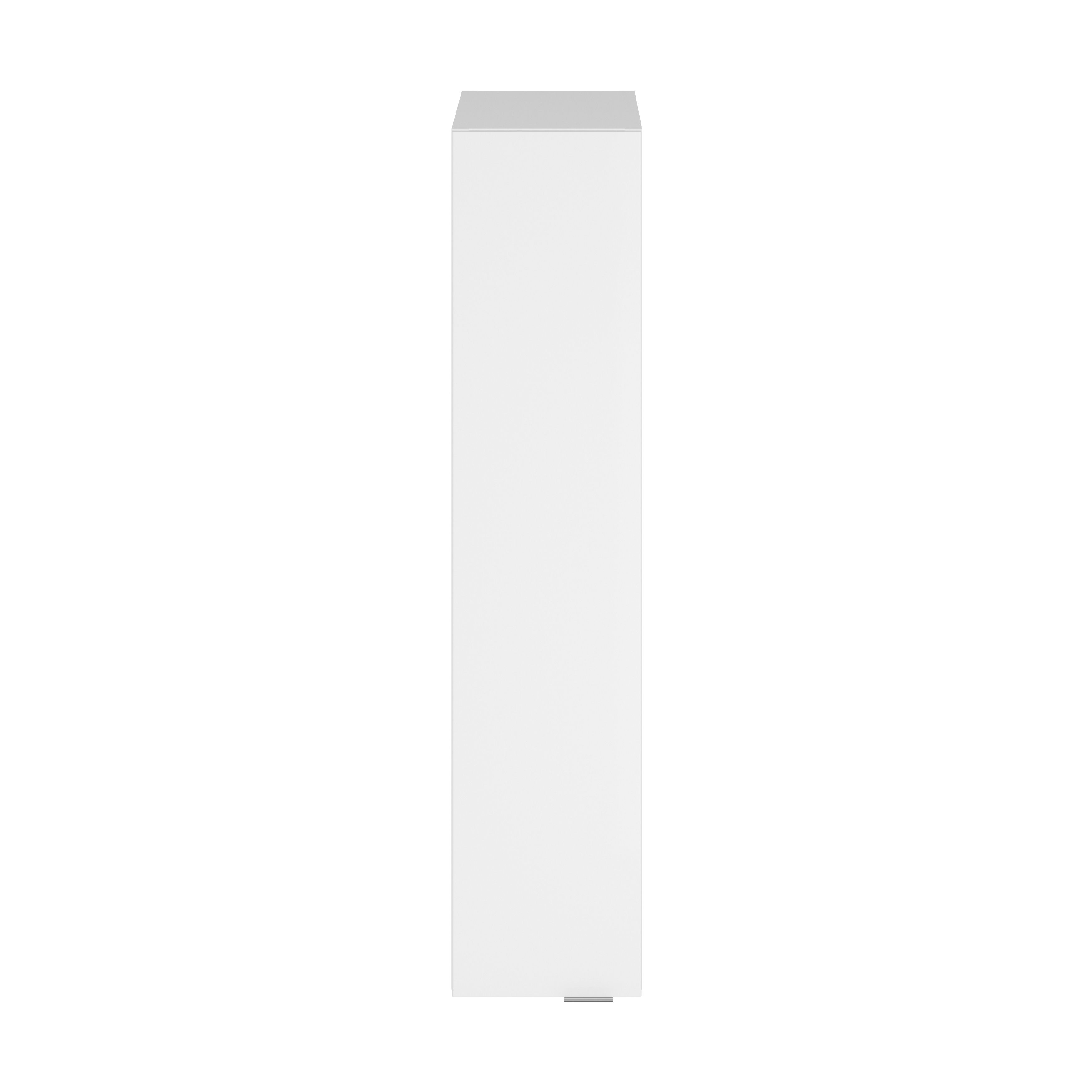GoodHome Imandra Gloss White Single Deep Wall Cabinet (W)200mm (H)900mm