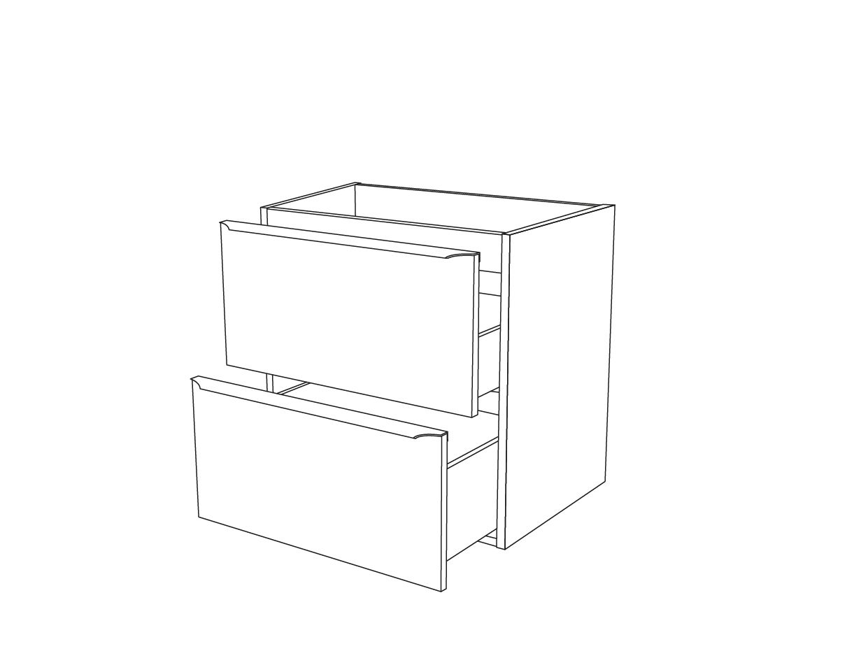 GoodHome Imandra Gloss White Wall-mounted Bathroom Vanity unit (H)60cm (W)60cm