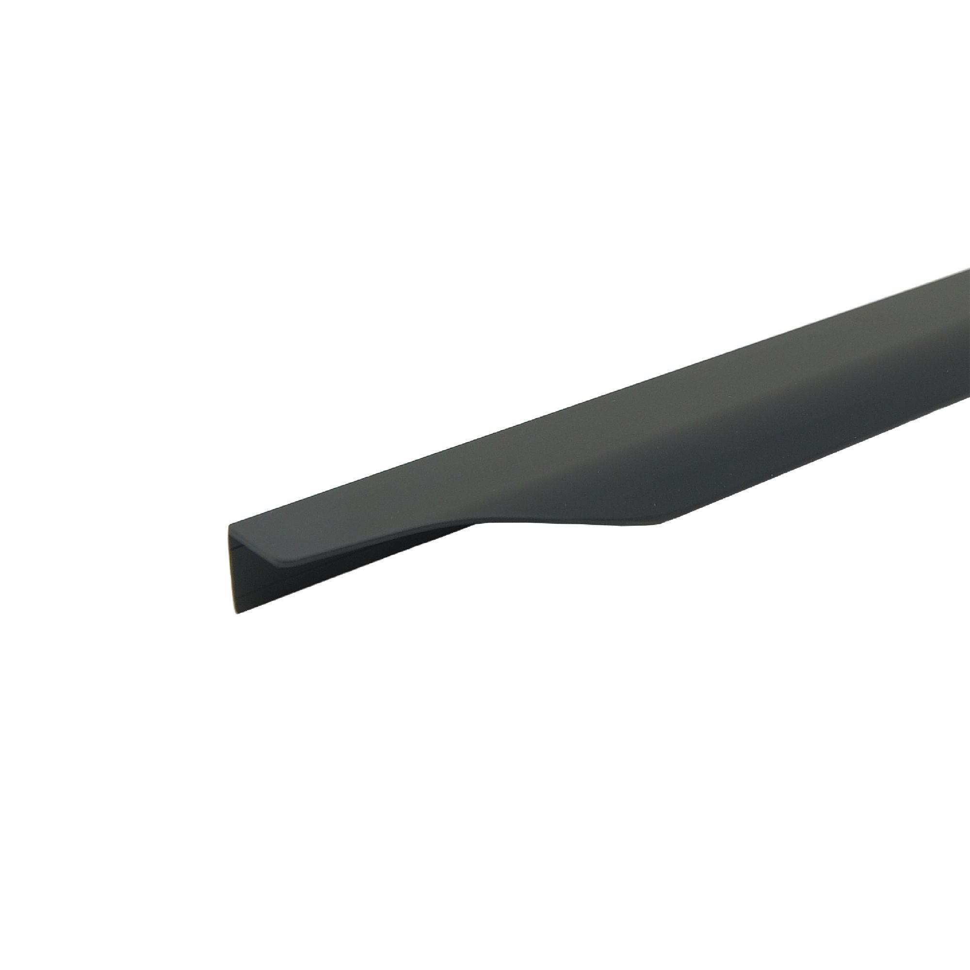 GoodHome Imandra Matt Black Bathroom Handle (L)50cm